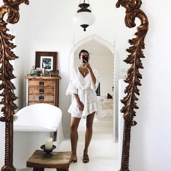 Spell Abigail Lace Mini Dress - Picture 2 of 8